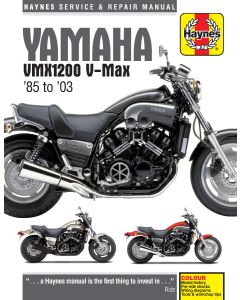 Yamaha VMX1200 V-Max (1985-2003) Repair Manual Haynes Reparaturanleitung