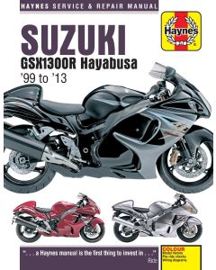Suzuki GSX1300R (1999-2013) Repair Manual Haynes Reparaturanleitung