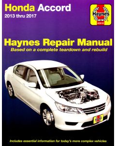 Honda Accord (2013-2017) Repair Manual Haynes Reparaturanleitung