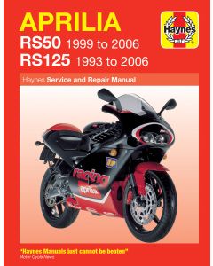 Aprilia RS50 (1993-2006) Repair Manual Haynes Reparaturanleitung 