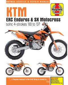 KTM EXC (2000-2007) Repair Manual Haynes Reparaturanleitung