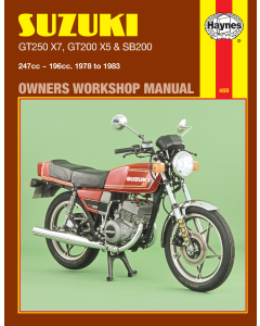 Suzuki GT (1978-1983) Repair Manual Haynes Reparaturanleitung