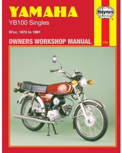Yamaha YB100 Singles (1973-1991) Repair Manual Haynes Reparaturanleitung