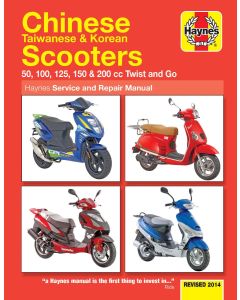 Chinese Taiwanese & Korean Scooters (2004-2014) Repair Manual Haynes Reparaturanleitung