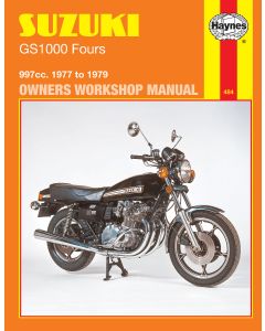Suzuki GS1000 Fours (1977-1979) Repair Manual Haynes Reparaturanleitung