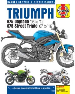 Triumph Daytona (2006-2016) Repair Manual Haynes Reparaturanleitung