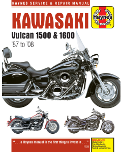 Kawasaki Vulcan (1987-2008) Repair Manual Haynes Reparaturanleitung 