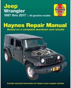 Jeep Wrangler (1987-2017) Repair Manual Haynes Reparaturanleitung