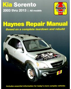 Kia Sorento (2003-2013) Repair Manual Haynes Reparaturanleitung