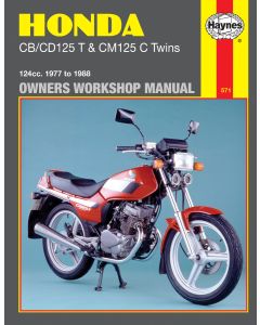 Honda Twins (1977-1988) Repair Manual Haynes Reparaturanleitung
