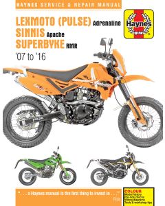 Lexmoto / Sinnis / RMR  (2007-2016) Repair Manual Haynes