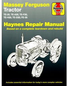 Massey Ferguson (1946-1956) Repair Manual Haynes Reparaturanleitung
