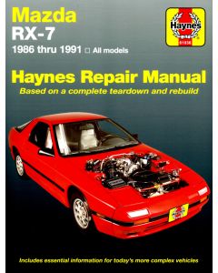 Mazda RX-7 (1986-1991) Repair Manual Haynes Reparaturanleitung