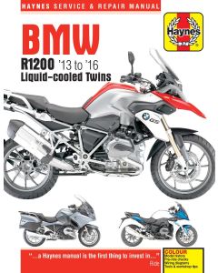 BMW R1200 Liquid-cooled Twins (2013-2016) Repair Manual Haynes Reparaturanleitung