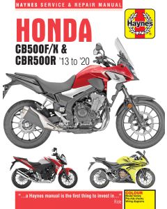 Honda CB500 (2013-2020) Repair Manual Haynes Reparaturanleitung