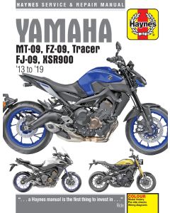 Yamaha MT-09 FZ-09 FJ-09 Tracer XSR900 (2013-2019) Repair Manual Haynes Reparaturanleitung