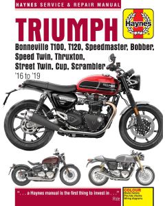 Triumph Street Cup (2017-2019) Repair Manual Haynes Reparaturanleitung 