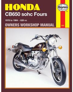 Honda Fours (1978-1984) Repair Manual Haynes Reparaturanleitung