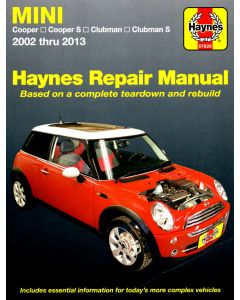 MINI Cooper (2002-2013) Repair Manual Haynes Reparaturanleitung