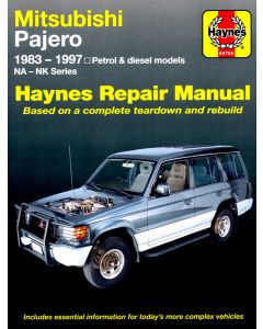 Mitsubishi Pajero (1983-1997) Repair Manual Haynes Reparaturanleitung