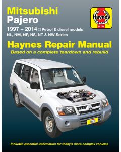 Mitsubishi Pajero (1997-2014) Repair Manual Haynes Reparaturanleitung