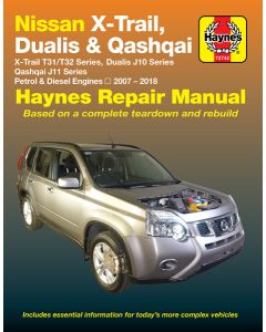 Nissan X-Trail (2007-2018) Repair Manual Haynes Reparaturanleitung