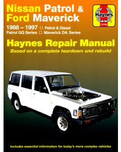 Nissan Patrol Ford Maverick (1988-1997) Repair Manual Haynes Reparaturanleitung