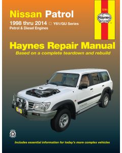 Nissan Patrol (1998-2014) Repair Manual Haynes Reparaturanleitung