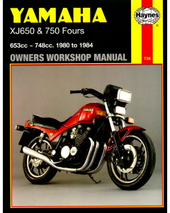 Yamaha XJ650 750 Fours (1980-1984) Repair Manual Haynes Reparaturanleitung