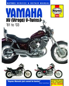 Yamaha XV (1981-2003) Repair Manual Haynes Reparaturanleitung