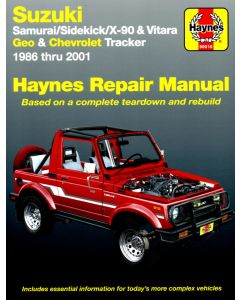 Suzuki Samurai (1986-2001) Repair Manual Haynes Reparaturanleitung