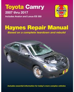 Toyota Camry (2007-2017) Repair Manual Haynes Reparaturanleitung