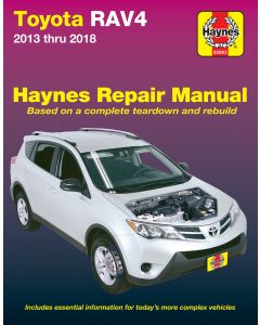 Toyota RAV4 (2013-2018) Repair Manual Haynes Reparaturanleitung