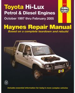 Toyota Hi-Lux (1997-2005) Repair Manual Haynes Reparaturanleitung