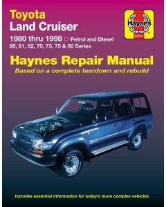 Toyota Land Cruiser (1980-1998) Repair Manual Haynes Reparaturanleitung 