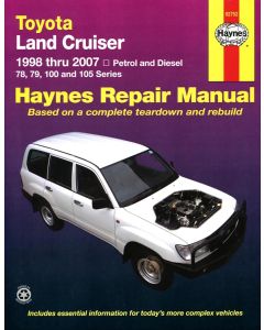Toyota Landcruiser (1998-2007) Repair Manual Haynes Reparaturanleitung