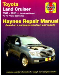 Toyota Land Cruiser (2007-2016) Repair Manual Haynes Reparaturanleitung