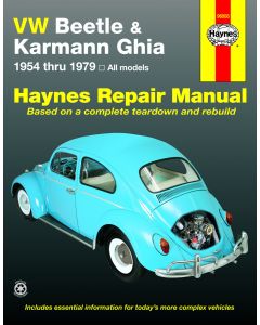 VW Karmann Ghia (1955-1974) Repair Manual Haynes Reparaturanleitung
