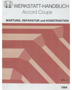 Honda Accord (1994) Werkstatthandbuch