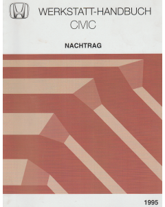 Honda Civic (1995) Werkstatthandbuch Nachtrag