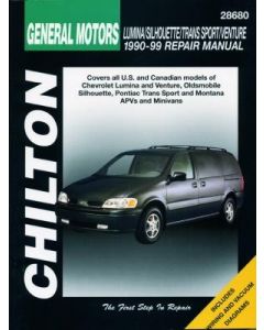 GM Lumina APV Silhouette Trans Sport Venture (90-99) Repair Manual Chilton Reparaturanleitungen