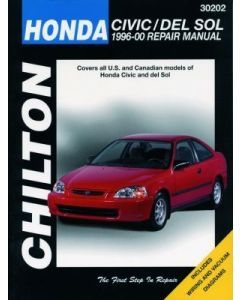 Honda Civic Del Sol (96-00) Repair Manual Chilton Reparaturanleitung