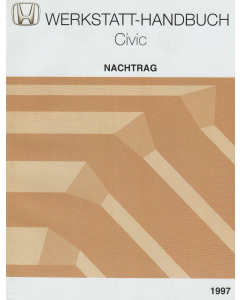 Honda Civic (1997) Werkstatthandbuch Nachtrag