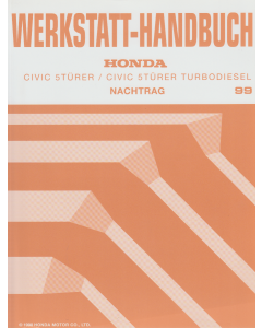 Honda Civic (1999) Werkstatthandbuch Nachtrag