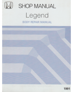 Honda Legend (1991) Shop Manual