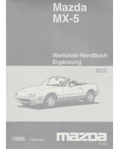 Mazda MX-5 (1989-1998) Werkstatthandbuch Ergänzung