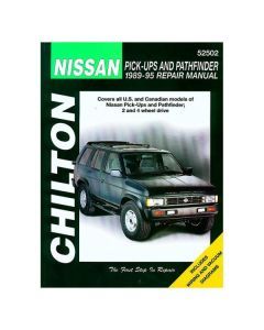 Nissan Pick-Ups and Pathfinder (89-95) Repair Manual Chilton Reparaturanleitung