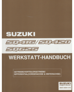 Suzuki SQ416 / SQ420 / SQ625 (2000) Werkstatthandbuch