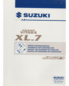 Suzuki Grand Vitara XL 7 (2001) Handbuch für Verkablung 