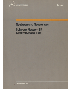 Mercedes Benz Lastkraftwagen (1988) Neutypen und Neuerungen